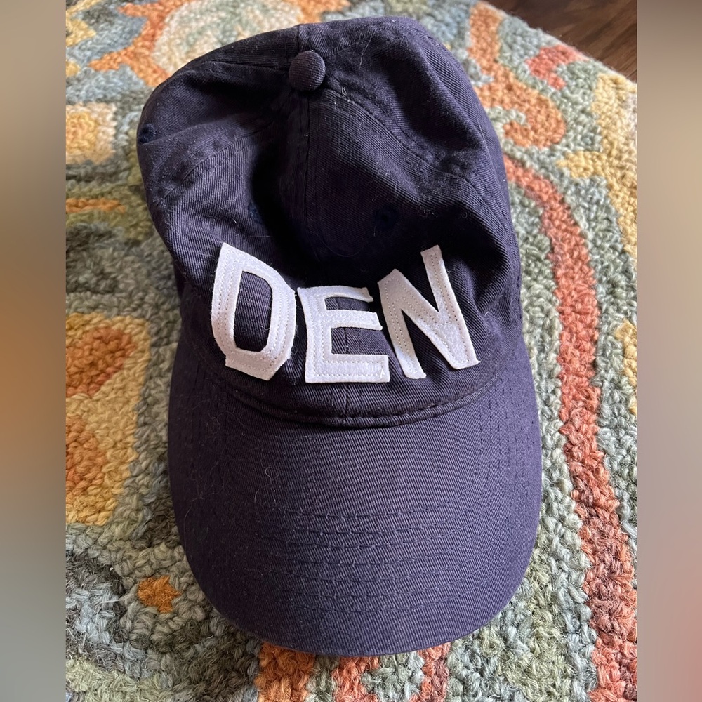 Denver Navy Baseball Hat Aviate